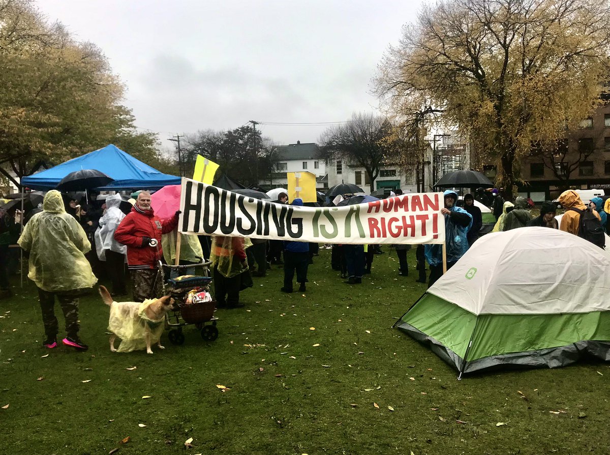 joinVWA's tweet image. Yesterday, some beautiful people rallied together for a beautiful cause. We will NEVER be intimidated by the anti-human bullies that wish to treat our community members like vermin. We will fight back harder than ever! Everyone deserves a home!