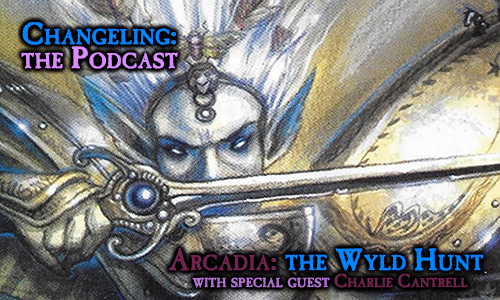 ChangelingCast's tweet photo. We're veering hard into 90s territory this week, as we explore the Changeling spinoff CCG, Arcadia: the Wyld Hunt! Noted wit and author plenipotentiary @pookaknight joins us to talk about this curiosity (and possibly also a homebrew inspired by it...) 🃏

https://t.co/GS6m6G8c23 https://t.co/Jc6oQOJKqy
