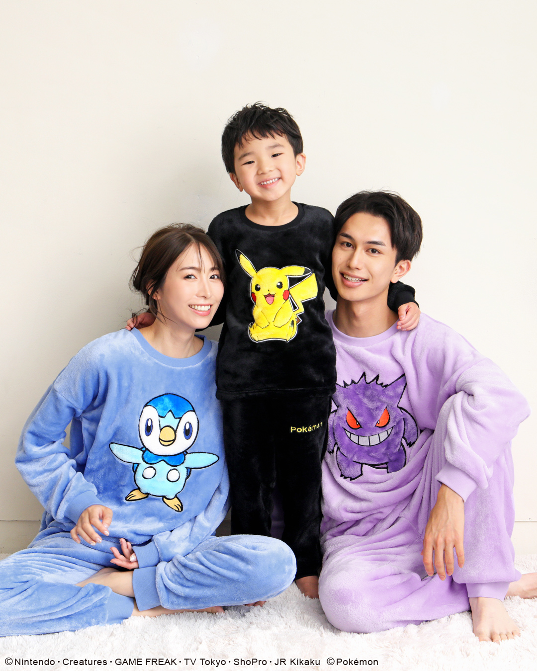 エメフィール ポッチャマ ルームウェア L サイズ 男女兼用 ポケモン
