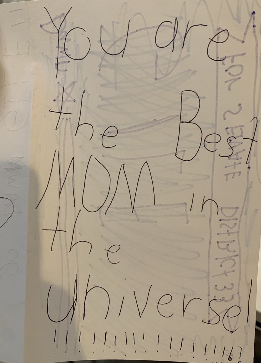 SenatorDawnGile's tweet image. Running for office as a mama has been tough as I’ve missed a lot of family time. After a long day, I came home tonight to this card from my middle child, and I am reminded that, despite the challenges, it’s all been worth it, and I am so grateful for my littlest cheering squad.