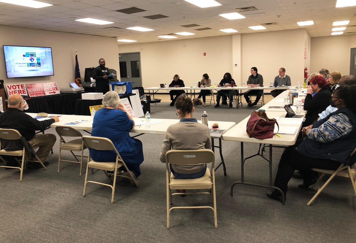 dklangley's tweet photo. :: Two weeks ago, attended and completed training as Chief Judge for Precinct 8 - Morehead Montessori for the Durham County Board of Elections (@dcovotes) https://t.co/IfF1iRzX5J