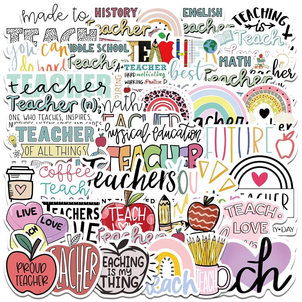 tamediastudio's tweet photo. Excited to share the latest addition to my #etsy shop: Teacher Stickers, Gifts for Teachers, Variety Teacher Sticker Lot, Teacher Sticker Collection, Waterproof Teacher Stickers https://t.co/tCzUJuODzw #teacherstickers #teachergift #stickercollector https://t.co/BDmedf1moM