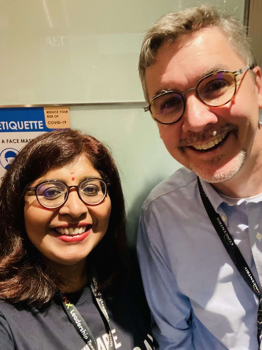 GeorgeGunavathi's tweet photo. Wish came true of taking a selfie with my @CNXPresident . It’s me Guna who took a selfie in the lift with you🤩. Thank you for being such a people person.
#greatleadership #LeadershipMatters #concentrixmalaysia https://t.co/265sXVBnoS