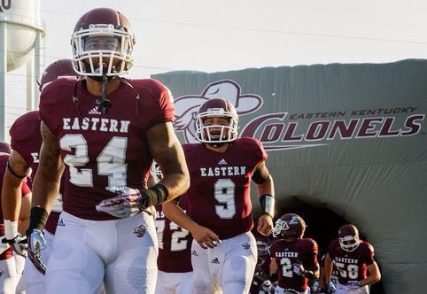 After a great conversation with <a href="/Trent_Steelman/">Trent Steelman</a> and <a href="/BrynRenner/">Bryn Renner</a> I am excited to have received my 1st D1 offer from Eastern Kentucky University! <a href="/CoachRoachLJ/">Tyler Roach</a>
