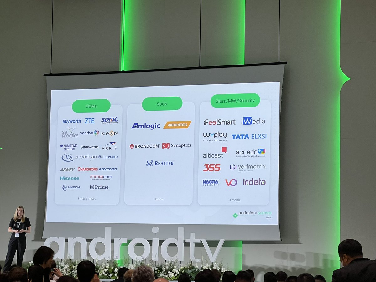 android tv  APAC Summit 2022 just started in Bangkok. 
As always the Google team has made a fantastic job to gather all of us here. 
#androidtv