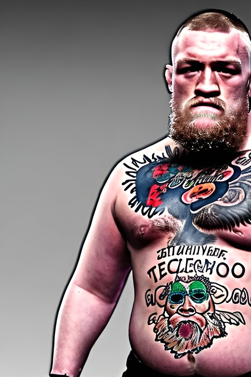 MMAiART's tweet image. Conor McGregor at 265 lbs