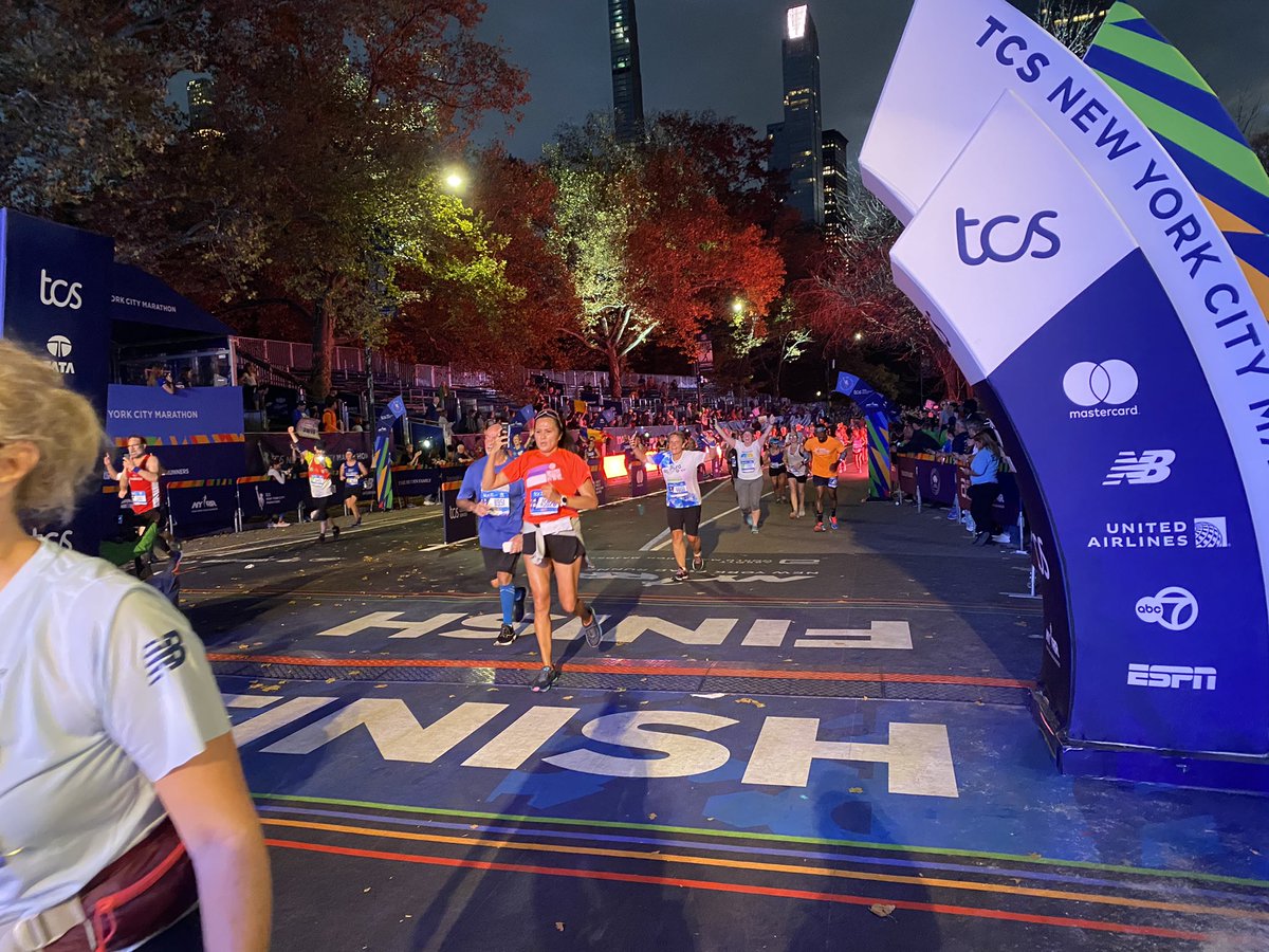 sunilrobert's tweet photo. A marathon shows the entire spectrum of emotions in one day. #newyorkmarathon #NYRR#TCS #tcs newyorkcity  marathon https://t.co/0lEGTcBAPc