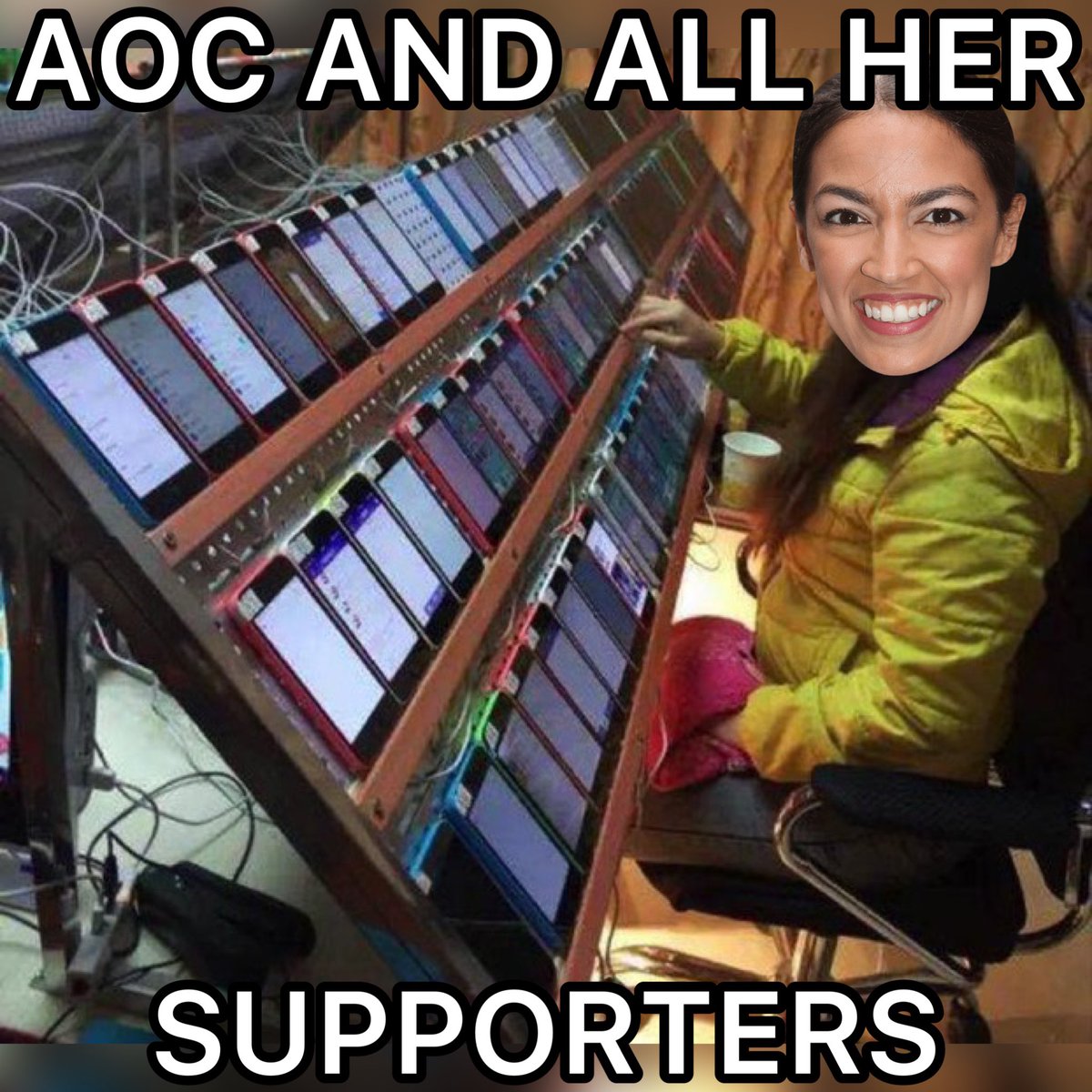 Always wondered who could actually support <a href="/AOC/">Alexandria Ocasio-Cortez</a>, makes sense now! <a href="/elonmusk/">Elon Musk</a>