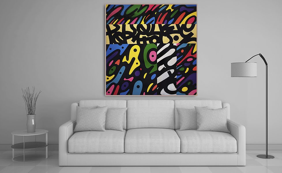 gracmor's tweet photo. Obra disponible 💲💵💰
Título: La mente domina la materia porque  todo está en la mente con corazón.
Técnica: Mixta sobre tela
Edición: Uno de uno
Medidas: 140x140cm.
Año: 2022
(Fotomontaje)
#gracmor #graffiti #graffuturism #art #arteabstracto #artemoderno #artemexicano #gallery https://t.co/in5rPQuEyy