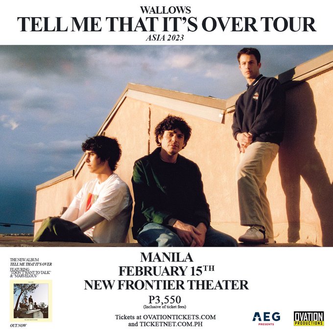 LOOK: Wallows is coming to Manila in 2023