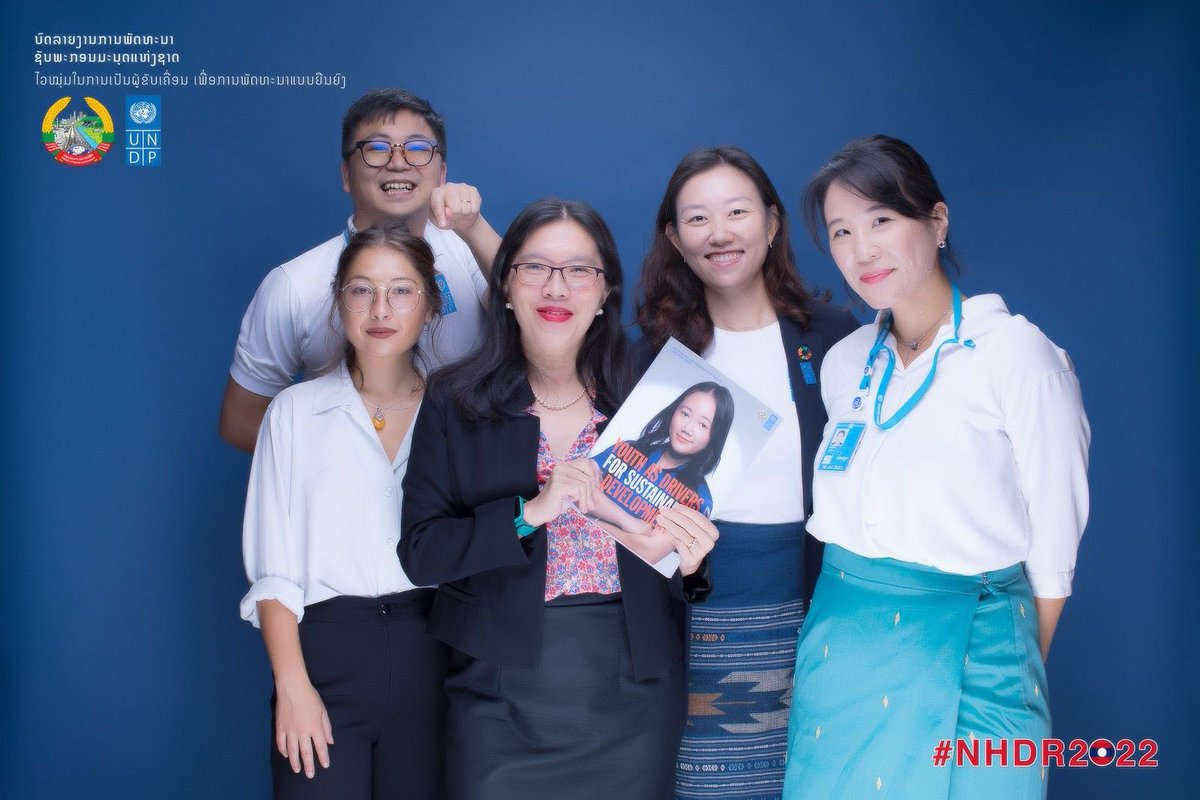 CatherinePhuong's tweet photo. V inspiring to hear #Lao #youth talking about the world they want for 2️⃣0️⃣3️⃣0️⃣ mentioning #quality #education #employment #health - great 2 see 250+ people participating in person &amp; online 4 launch of 6th national human #development report on youth #sustainabledevelopment #SDGs https://t.co/6RDyXPDa2w