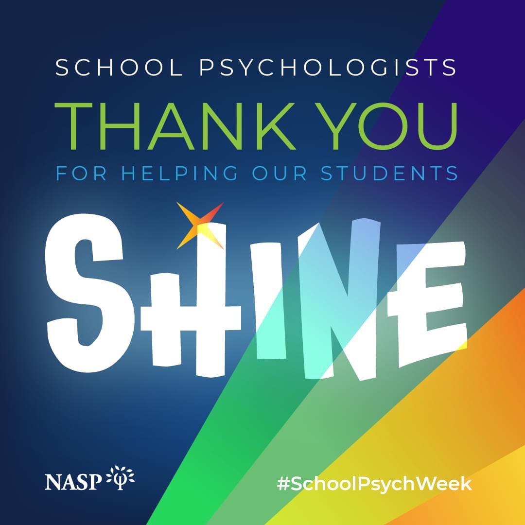 During the week of November 7-11, 2022 schools throughout the nation will celebrate National School Psychology Awareness Week to highlight the important work our school psychologists do to help all students thrive. Shout out and big thank you to @AliefISD LSSPs! #SchoolPsychWeek