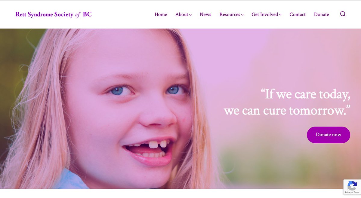 Check out our latest news on our website. 
So many great things happening all the time. 

Light Canada Purple, recorded communication webinars, Josh's story of traveling and living in an RV with a daughter with Rett Syndrome. 

rettbc.org/news-events/