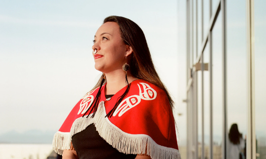 Sealaska's tweet photo. “If we can mobilize our people, we can really shift the way that our world is working for us." See Sealaska's own Keil’Teen Tesla Cox, Sr. Director of Shareholder Development in the New York Times. You heard her - let's mobilize to #GetOutTheNativeVote! https://t.co/uXy0UyioHd https://t.co/krIzn3UHv8