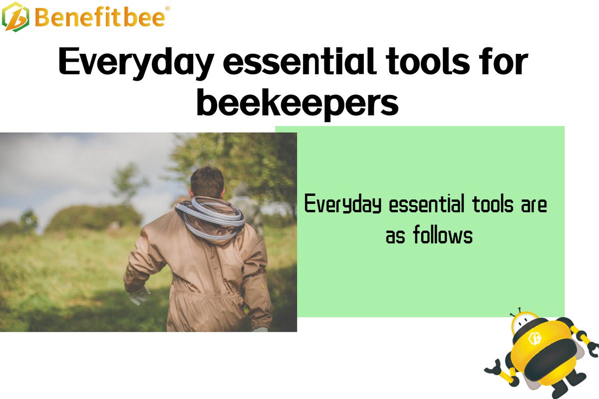 szbenefitbee's tweet photo. Everyday essential beekeeping tools for beekeeper
Official website: https://t.co/09KwcLE6hb
#beekeeping #beekeepinglife #beekeeper #beekeepingtools #apiculture #backyardbeekeeping #unbanbeekeeping #beelovers #benefitbee https://t.co/7pZNQcXYjO