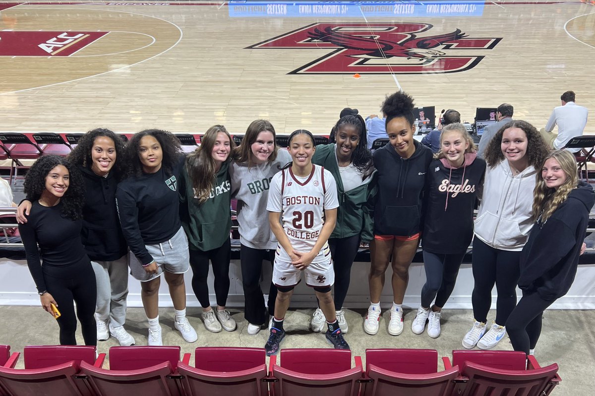Brooks Girls Basketball (@hoopsbrooks) on Twitter photo What a night ! Alum <a href="/t_mair22/">t$</a> <a href="/bc_wbb/">Boston College Womenβs Basketball</a> debut 10pts 13ast 7stls and the Win .
Congrats ππ€π€ π¦
<a href="/AthleticsBrooks/">Brooks Athletics</a> What a night ! Alum <a href="/t_mair22/">t$</a> <a href="/bc_wbb/">Boston College Womenβs Basketball</a> debut 10pts 13ast 7stls and the Win .
Congrats ππ€π€ π¦
<a href="/AthleticsBrooks/">Brooks Athletics</a>
