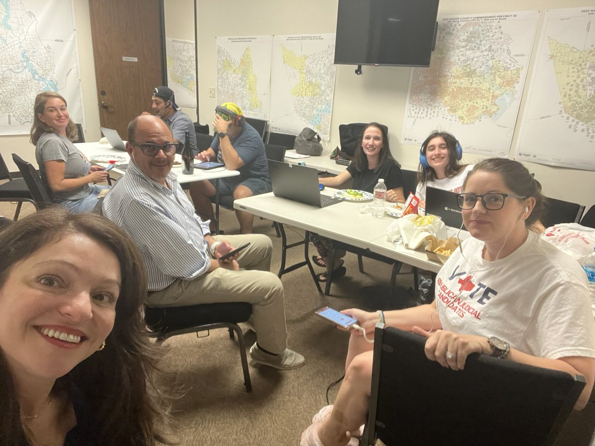 BussForJudge's tweet photo. A lot of people told me today, all you can do now is wait. But we're working hard to the very end. 

@HarrisCountyRP https://t.co/rY3RxCJAj2