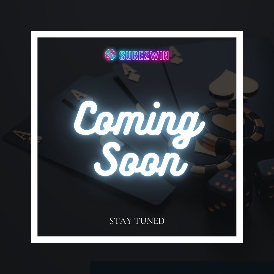 ᴡʜᴏ’ꜱ ᴜᴘ ꜰᴏʀ ꜱᴏᴍᴇ ᴘʟᴀʏ-ᴛᴏ-ᴇᴀʀɴ ᴄʀʏᴘᴛᴏ ɢᴀᴍᴇꜱ? 🍀

Blackjack, roulette, bingo, and esports- all of this awaits you at the Sure2win casino! 🎲
Stay tuned for the unlimited grand opening bonus 💰 ♥️