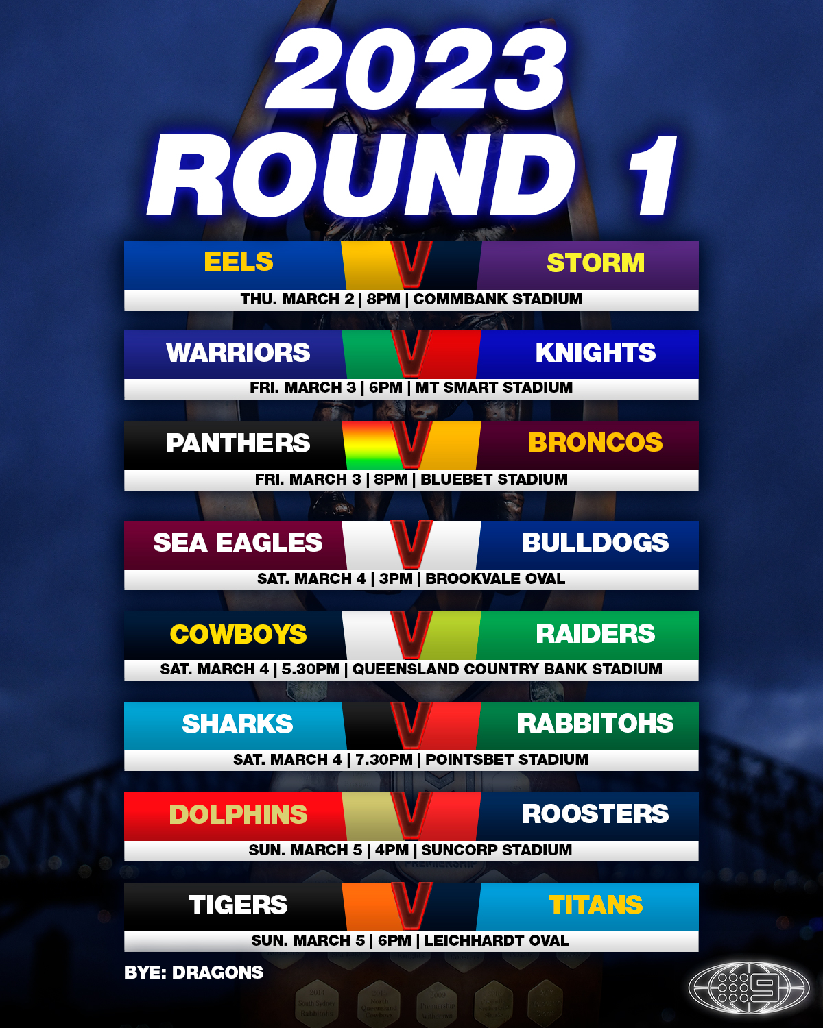 Nrl round 1 deals