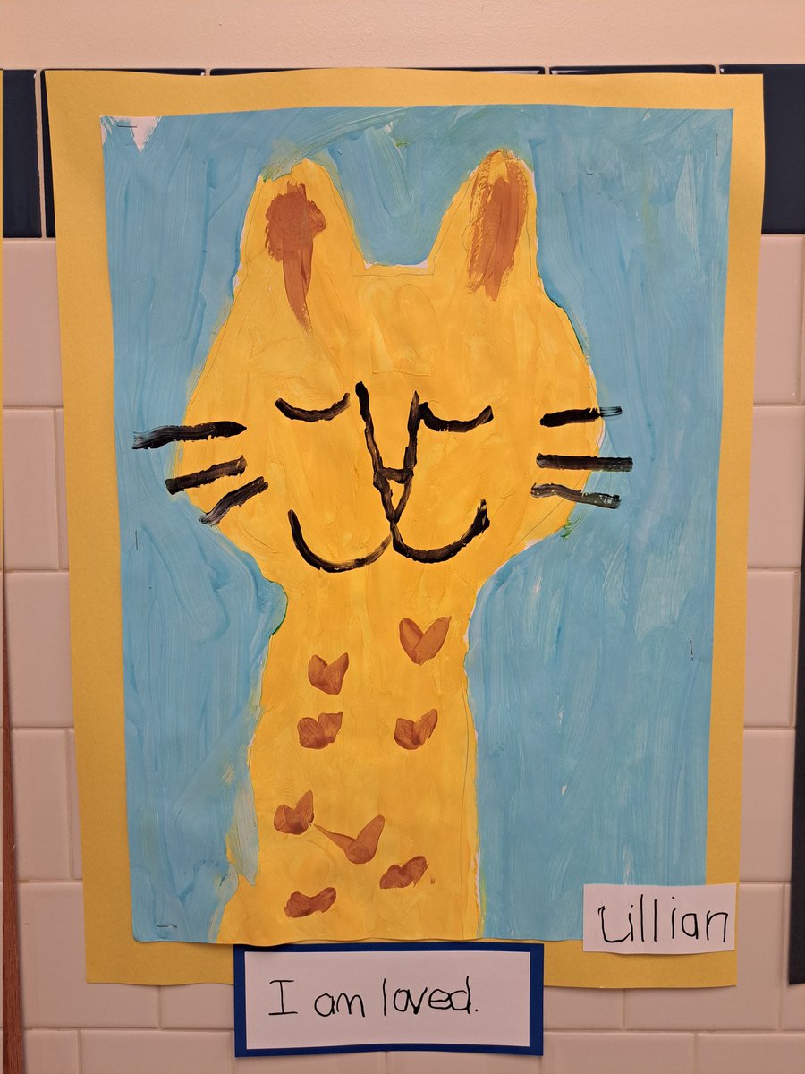 Oh the inspiration that comes from our littlest learners 💛💙 
Thank you to our PreK team, Ms. Rudman, Ms. Tolton and the rest, for reminding us about our "why".   
#grateful
#lincolnlove 
#100yearsofexcellence