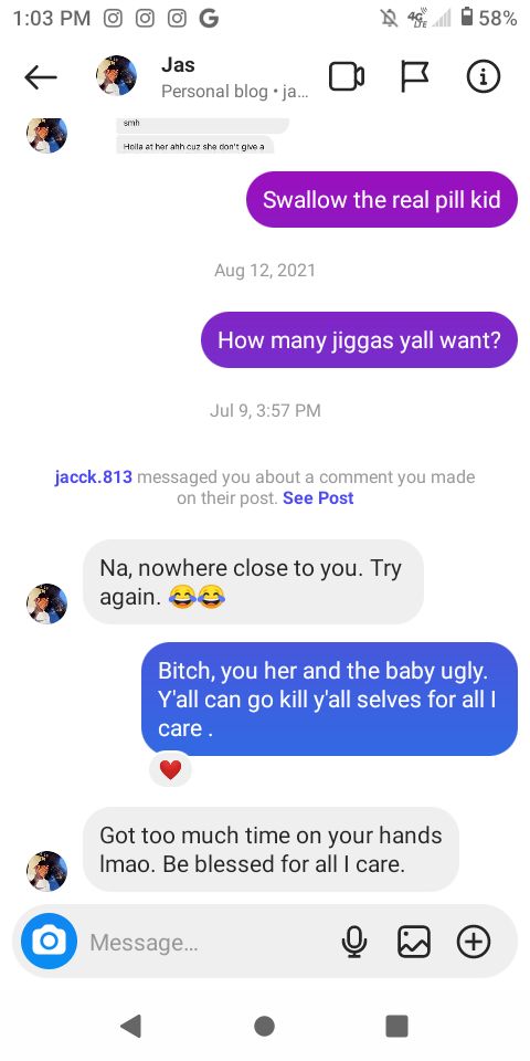 13_RETRO's tweet photo. @CoolAssJas ain't no way I would've said no shit like this ... This my bm with the fuck shit ... No matter where we stand u wouldn't stoop this low especially about somebody who got your heart... A female would never make me feel like this.. 💯 https://t.co/ileuVA8L7c