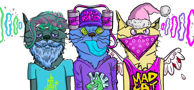 CopsSOL's tweet photo. 🎁GIVEAWAY🎁

📌Building the deflationary NFT collection with utility for creative, vibrant, engaged, and collaborative communities 📌

🏆.3 $SOL (1 Winner)

1️⃣Follow @MadCatsNFTs and @CopsSOL
2️⃣Like &amp; RT
3️⃣Tag 3 Friends✅

Ends in 24H! ⏰#Solana #NFTs #NFTsCommunity  #ad https://t.co/Ccn2EiDwl5