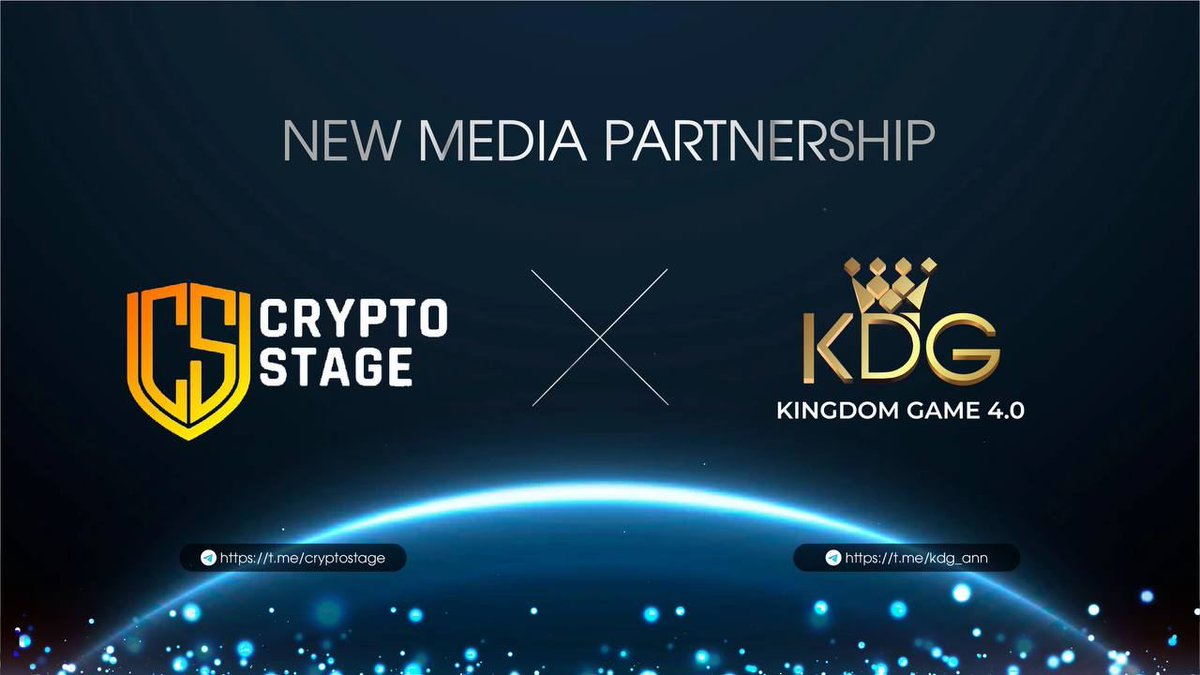 RealCryptostage's tweet photo. Cryptostage Welcomes Kingdom Game 4.0 (KDG) As Our New Partner 🎊

@RealCryptostage @KingdomGame_KDG  

#bitcoin $sol $ftt #cryptomarket #cryptocurrency https://t.co/XOYuMefLOn
