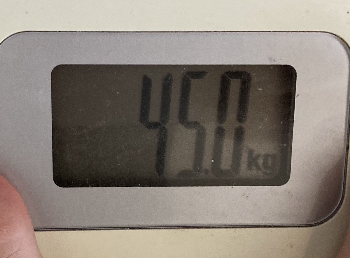 nori_poteti's tweet photo. 目指せ50kg💪( 'ω'💪 ) https://t.co/1948W6vlFQ