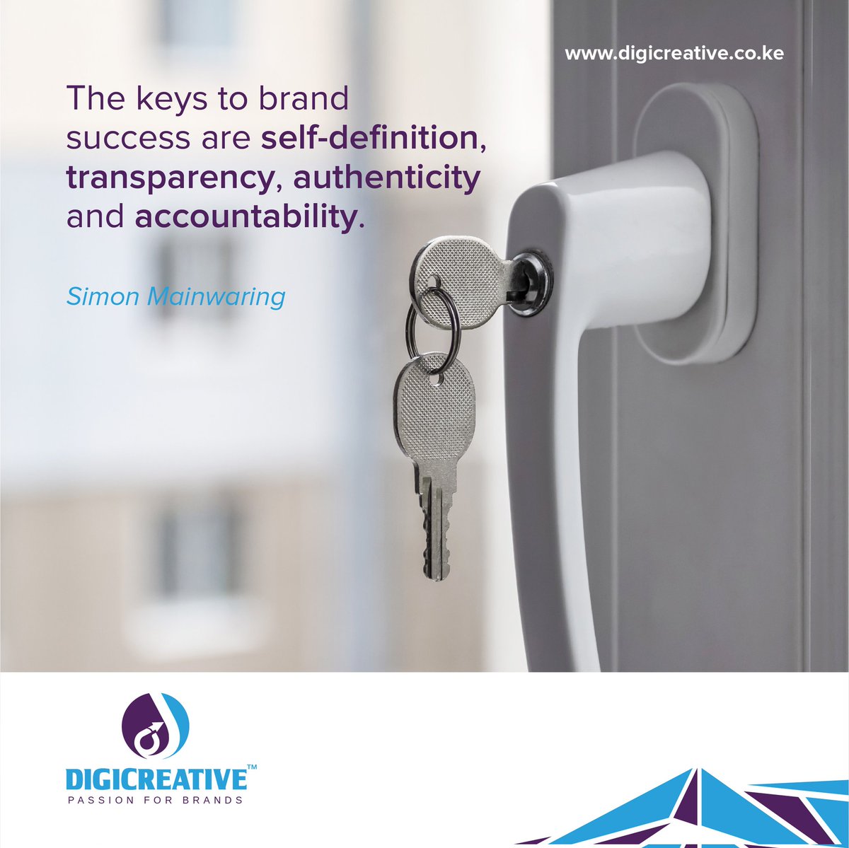 DigicreativeLtd's tweet photo. Have you articulately defined your brand? Are you transparent and accountable? Are you an authentic brand?

These are pertinent questions you need to truthfully answer to see how well your brand is doing. Work on them and you'll see great fruits.

#Digicreative
#PassionForBrands https://t.co/X0IzYHJTNn