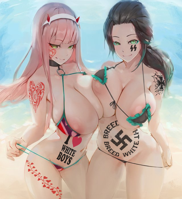 bleach3div1nity's tweet photo. Rubbernecking on nazi goddesses again? Of course you are, inferior 🤭 
Why care about your own race when white women are just so pretty to look at? 🥺
Better $END them all your money as thanks~

#bleached #bleachedhentai #wwo #2dfd #paypig #humanatm #findom #finsub #tooner https://t.co/tfFrnuI1mj