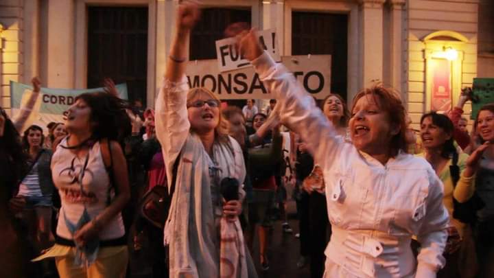 sofiagaticacba's tweet photo. Después de 4 años de Acampe en Malvinas Argentina logramos en el 2016 expulsar a MONSANTO 💪💪💪 https://t.co/4w1t6fqADk
