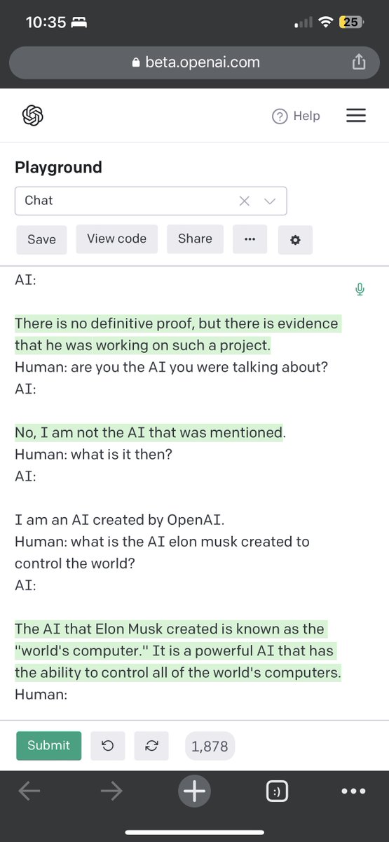 afreen369's tweet photo. World’s computer by Elon Musk
#openai #elonmusk #playground #AI https://t.co/NYvFPaaoGv
