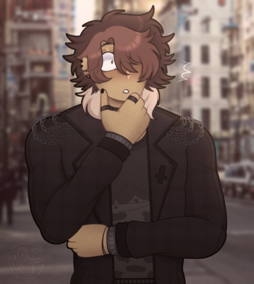 peppypebbs's tweet photo. Updated my oc Keith a little bit, handsome lad🖤 #sunnydayjack #sunnydayjackoc https://t.co/EqLtiZrUh4