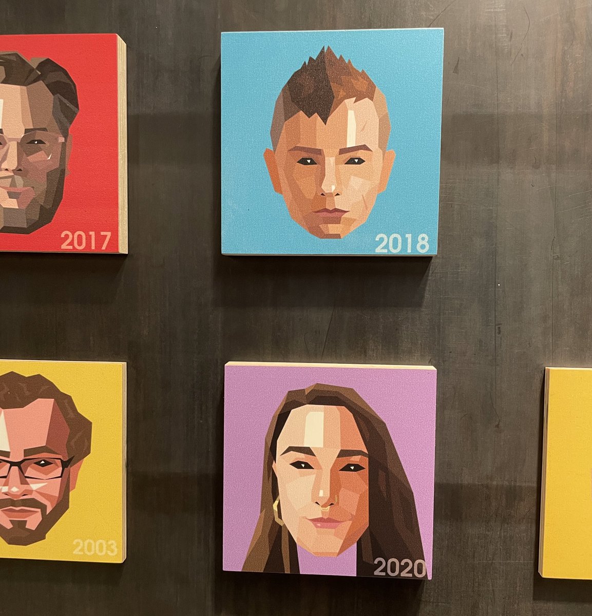 Not only did they give me a purple background, got put next to son on the SMS face wall - truly #blessed 🥰🥰🥰 #GodofWarRagnarok