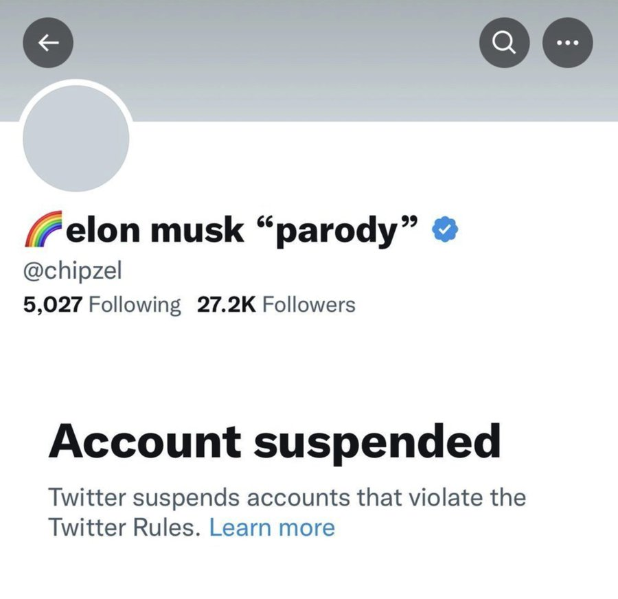 Jay333N's tweet photo. @ChozenStellar @shitIfindinter1 @alberthartman @kurteichenwald @elonmusk How about you?  Can you read?  

This is new.

And who knew the thin-skinned billionaire was just gonna follow ToS that were never consistently enforced when he said all that BS about comedy being legal and "free speech?" https://t.co/TDfNCOkckQ