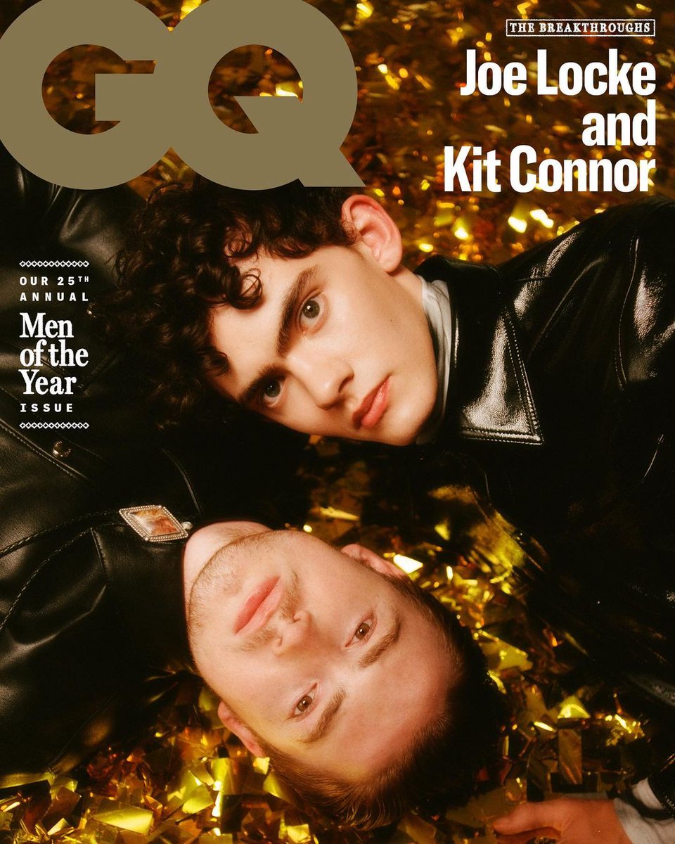 heartstopper_gl's tweet photo. "They have the energy of two deeply trusting and platonic best friends." - @BritishGQ 

Kit Connor (@kit_connor) and Joe Locke (@joelocke03) for British GQ (Nov 08, 22)
part 1

#kitconnor #joelocke #nickandcharlie #Heartstopper https://t.co/r1IjpVpK0O
