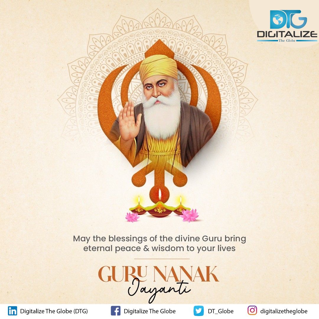 DT_Globe's tweet photo. May gurunanak always head you to success, good health and prosperity.

Happy Guru Nanak Jayanti!

#gurunanakdevji #gurunanakjayanti #gurunanak #gurunanaksahib #guruji #waheguru #digitalizetheglobe #dtg https://t.co/UrCmTXqQ2n