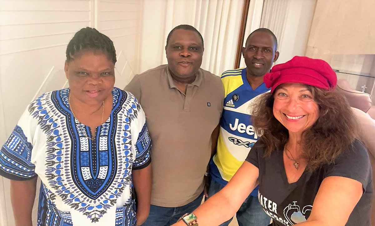 Nermine Khouzam Rubin, Founder &amp; CEO of Water 4 Mercy met with H.E. Alex Kallua during her trip in Israel. Her organization which works with Innovation: Africa and Cultivaid, provides water to Tanzanian villages thanks to Israeli technologies.