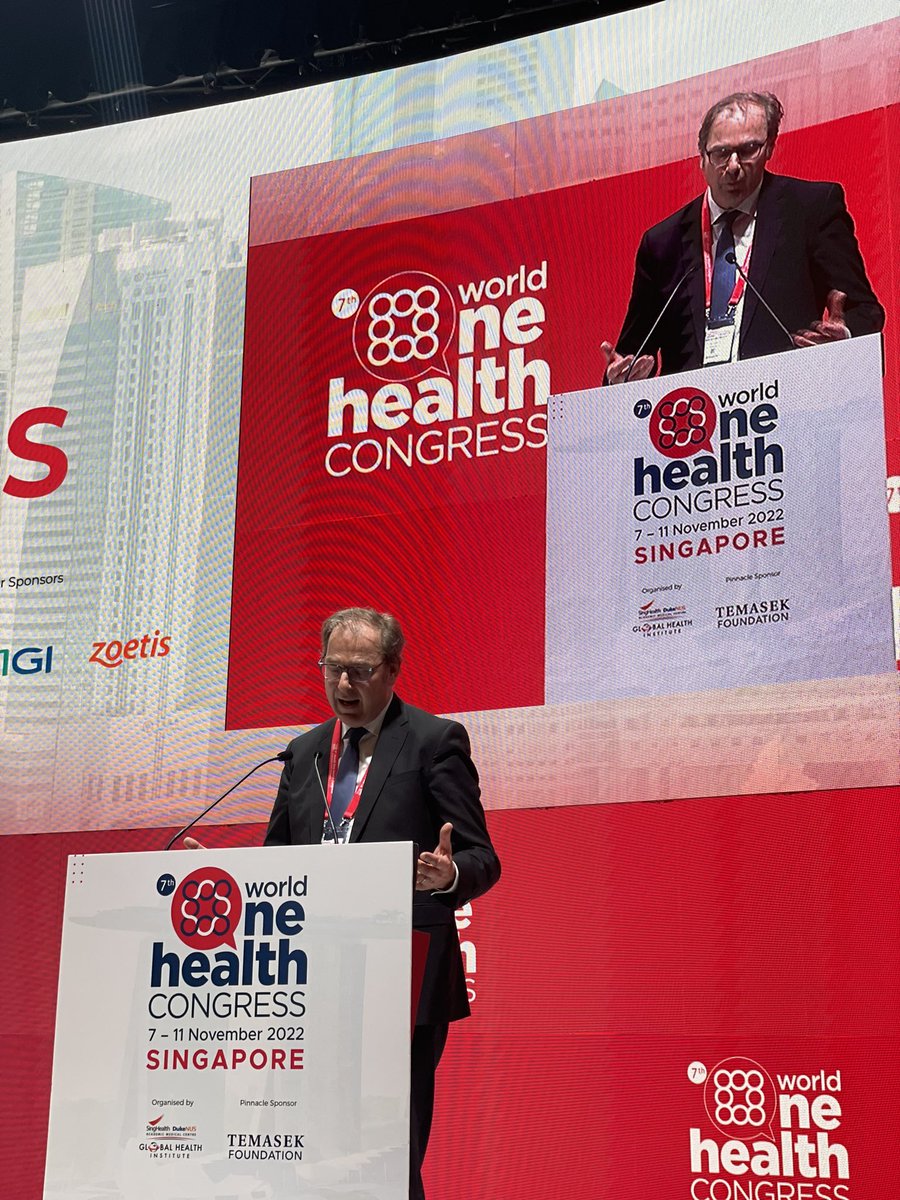 “pandemic prevention can de-risk investments in preparedness and reduce the need to response related costs”- Martien Van Niewkoop, Global Director @WBG_Agriculture #WHOC2022 #onehealth