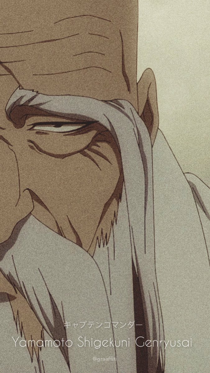 Graaffiti's tweet photo. Bleach wallpapers from episode 5 screenshots 1st Batch 🙂 (2nd batch possible)

Yamamoto twice cus why not? 🧘🏾‍♂️🐐 https://t.co/gsTNz1lZJJ