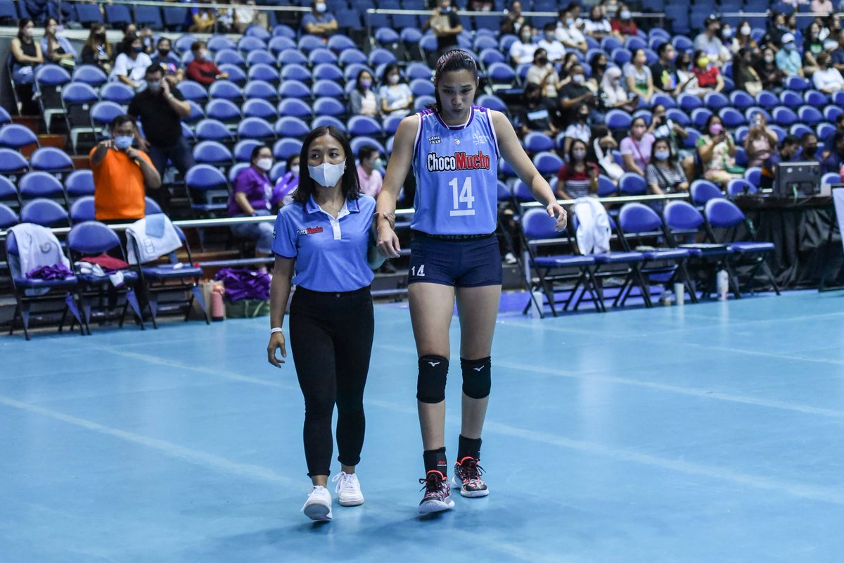 Beadelforlyf's tweet photo. Get well soon, Kapitana✨🙏 We'll pray for you!

#PVL2022 #PVLReinforcedConference2022 https://t.co/wShcA3zKEq