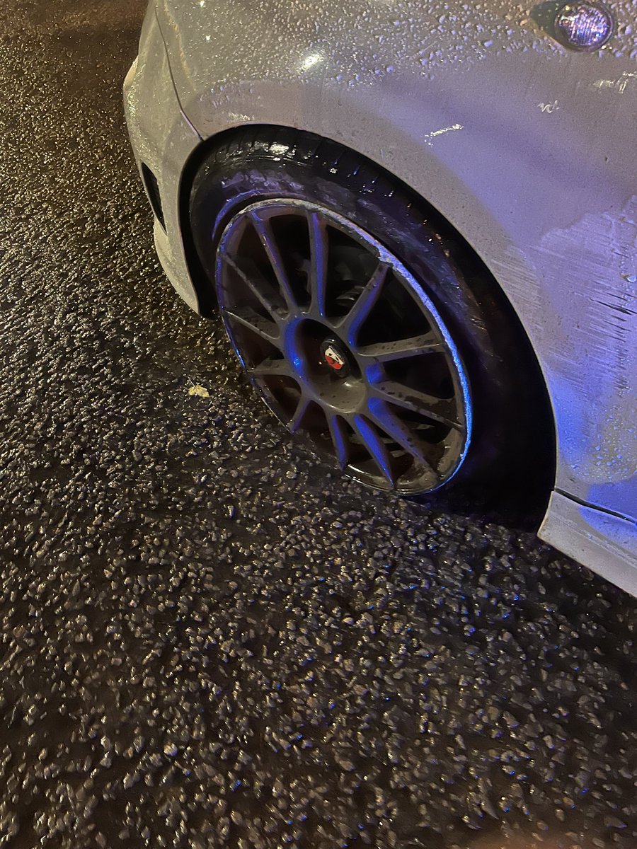 This car was stolen in the early hours of this morning…unlucky for the offender as he came straight in my direction, stinger deployed within 7 minutes of the original theft and after being pursued by traffic there’s now 1 in custody 🚓 #HedgehogsRevenge 🦔 #4