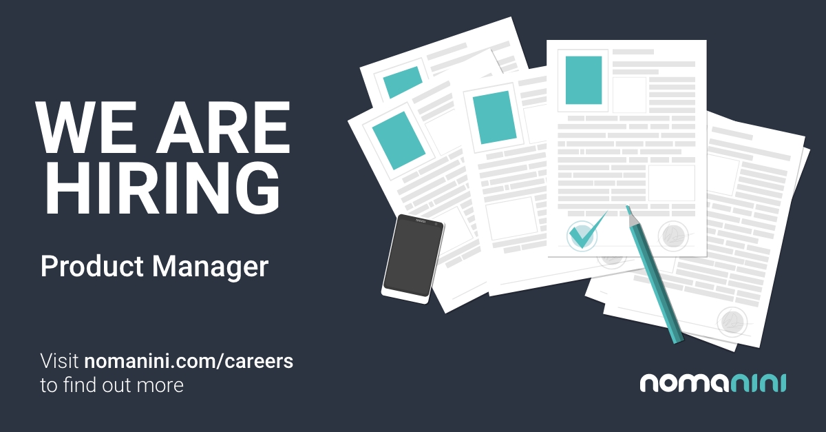 Your next career adventure starts here! 💥

Are you a #ProductManager looking for a high impact career opportunity to drive financial inclusion with cutting edge technology?

If you answered yes then Nomanini may be the right fit for you!

 Apply here: lnkd.in/dqxx8U_b