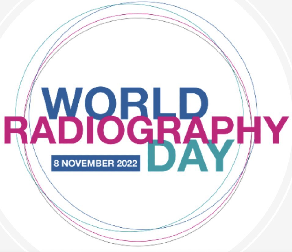 To all the wonderful diagnostic and therapeutic radiography workforce, as well as the students & future workforce, happy World Radiography day 2022! #WRD2022 #StudentRadiographer #RadDiary