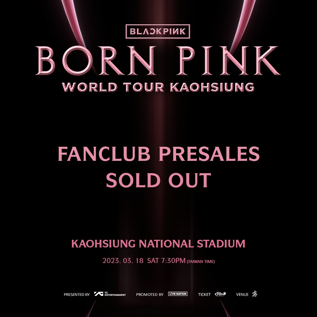 MOTOMAMI on Twitter: "RT @LiveNationTW: @BLACKPINK WORLD TOUR [BORN