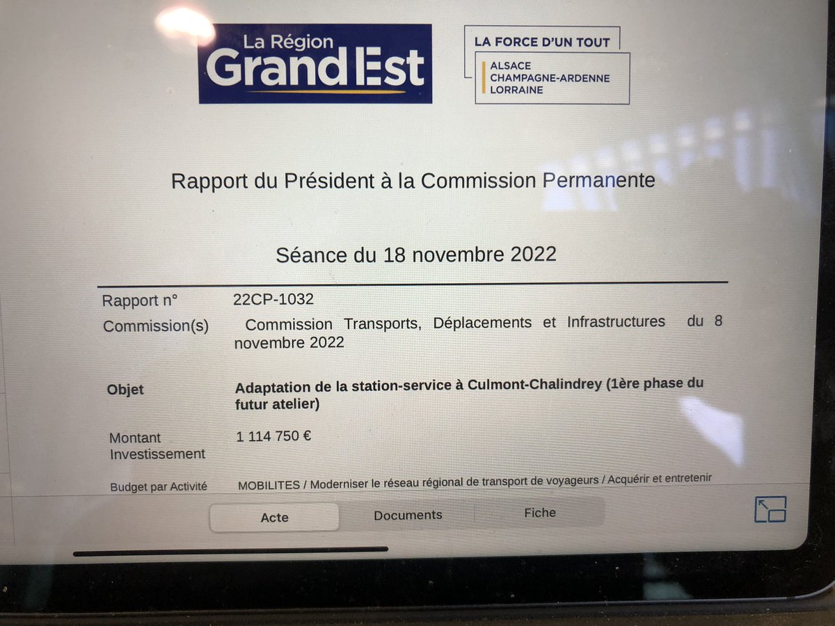 alaincedelleFR's tweet photo. La commission des mobilités de la région #grandest vote la transformation des ateliers #SNCF de @CCulmont : 1Million d’€ pour accueillir les nouveaux #TER de la ligne4 au lieu de devoir les envoyer en révision en région parisienne https://t.co/vPoA7Ok379