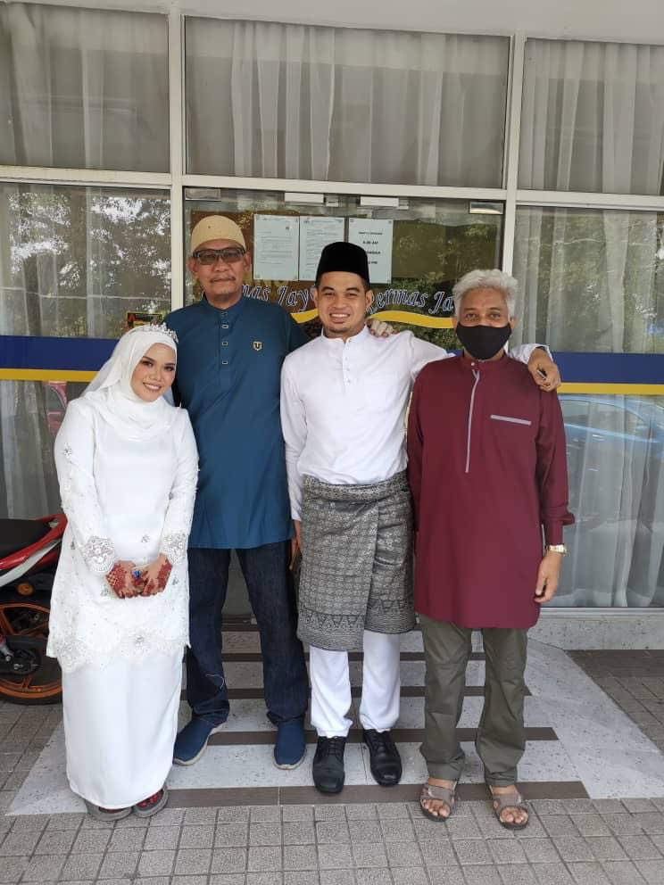 azwan_kar's tweet photo. Dapat ayah mertua yang baik yang datang menantunya kahwin walaupun pkp masa tu https://t.co/QqOs59eXZQ