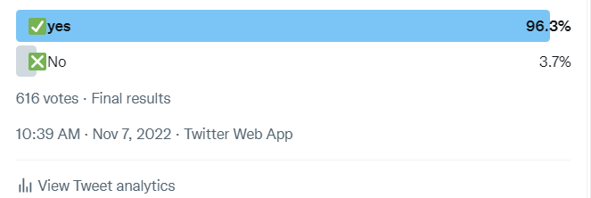 The YOHO community decides! Whether to start selling the third phase of the blind box 🙋♂️
The answer is: ✅yes
👉2022.11.9 9:30 (GMT+8) The third phase of the blind box will be sold