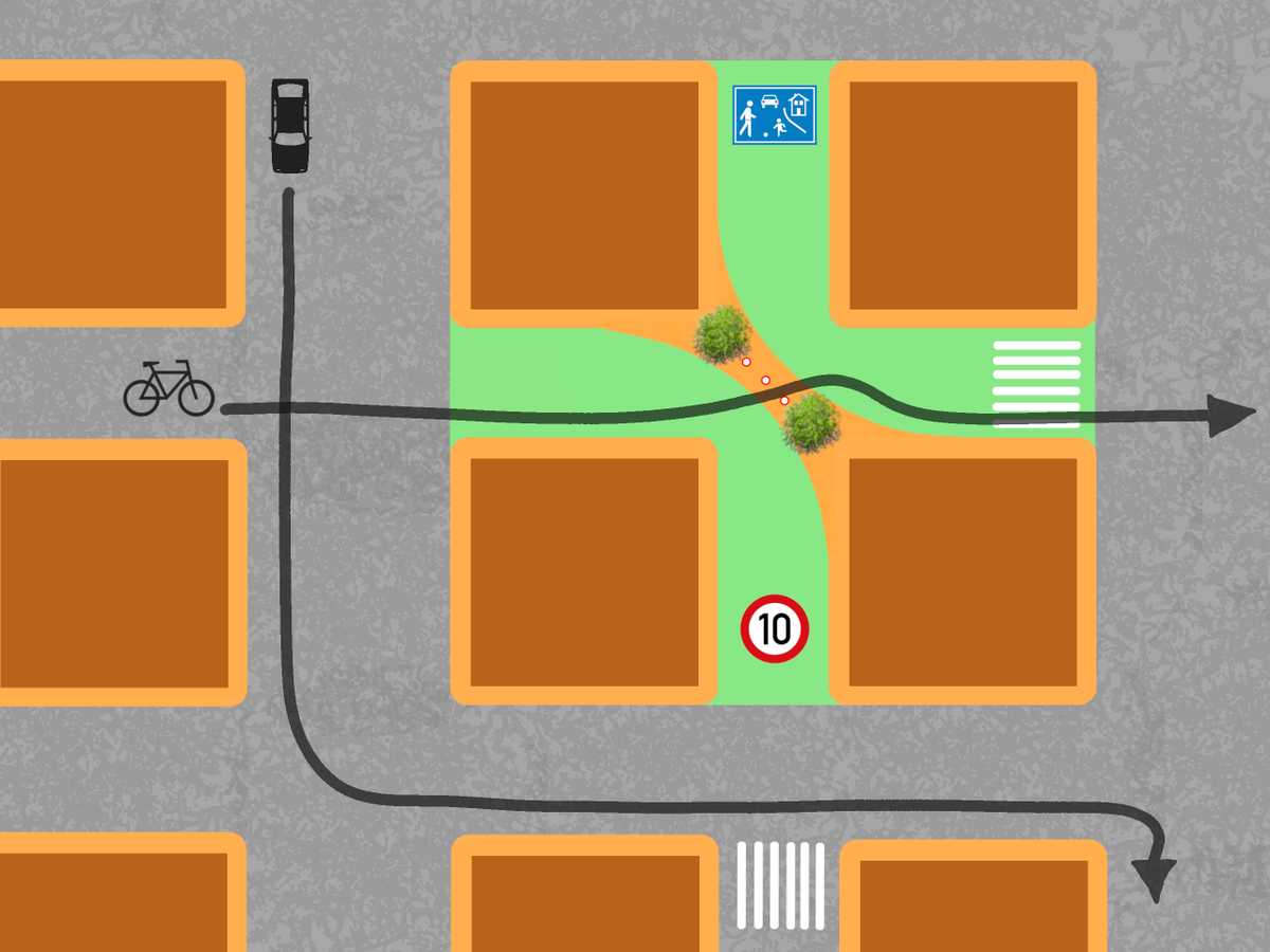 Oekoloewe's tweet photo. 4) Flächendeckend #ModaleFilter und fahrradgerechte Fahrbahnbeläge in Wohngebietsstraßen (Nebenstraßen) mit Netzbedeutung für das #HauptnetzRad. Vorhandene Ansätze hochskalieren‼️ 👇 https://t.co/1NMnBoM1Xx https://t.co/rVfEPOUTbE
