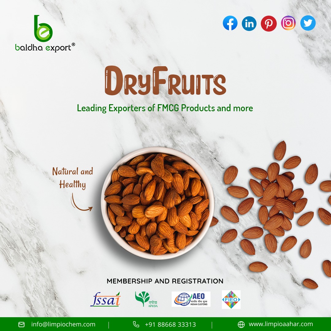 AharExport's tweet photo. Dryfruits 
-
Contact us:
Website: https://t.co/lp0f5MquJl

#aahar #limpio #limpioaahar #BaldhaExport #indianglossary #FMCG #religion #kitchen #rice #sport #dryfruits #natural #healthy #twitter #bluetick #elonmusk #export #instagood #foodie #foodporn #helthyfood #instadaily https://t.co/zYDvKHuTWA